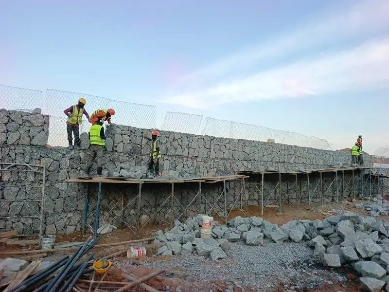 Akii Bua Memorial Stadium — Gabion Works — photograph 7