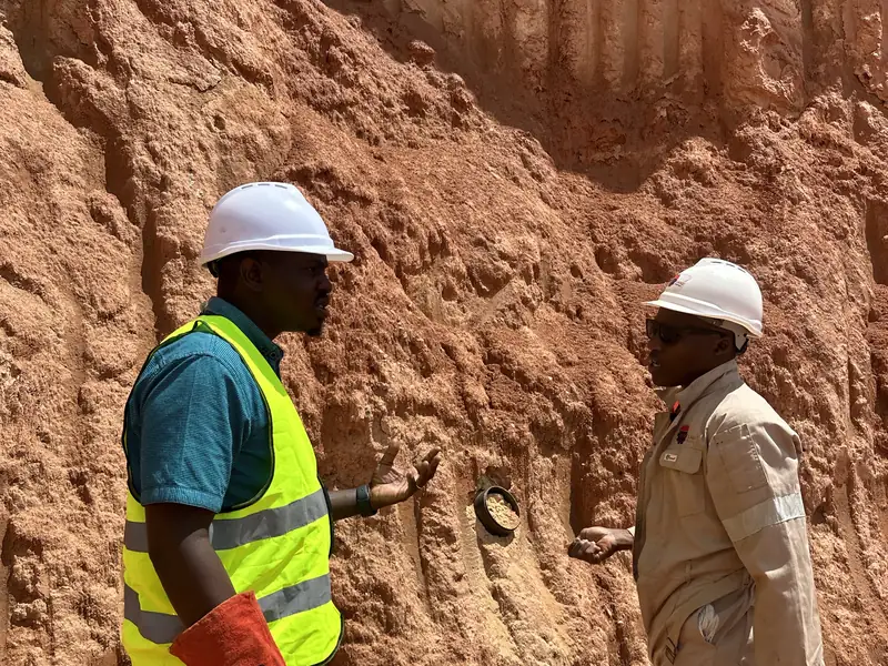 MSE Retaining Wall — Namanve — photograph 1