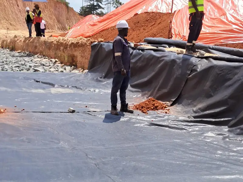 MSE Retaining Wall — Namanve — photograph 5