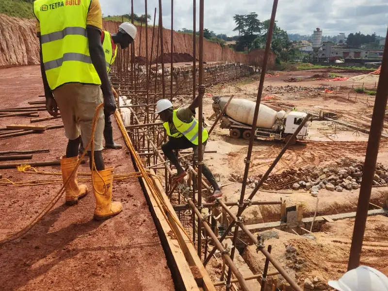 MSE Retaining Wall — Namanve — photograph 6