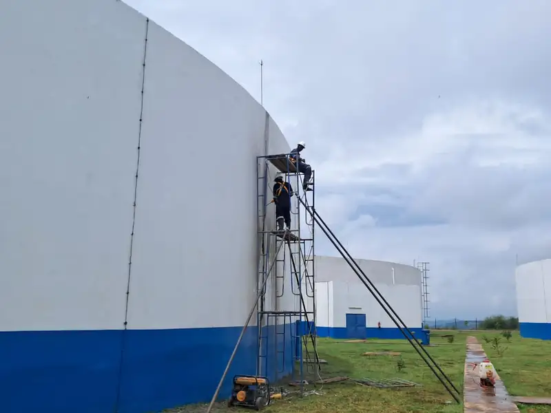 NWSC Nsamba Waterproofing Project — photograph 6