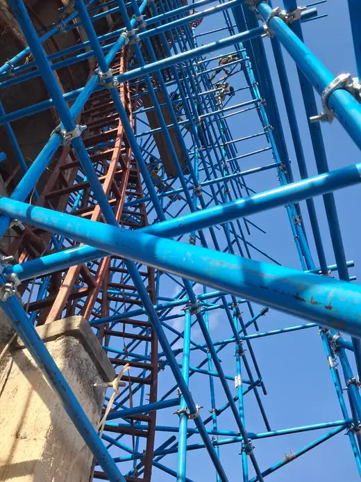 Leasing and Fixing of Scaffolding and Formwork Support Systems — Tetrabuild site photograph 1