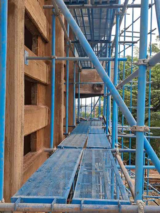 Leasing and Fixing of Scaffolding and Formwork Support Systems — Tetrabuild site photograph 2