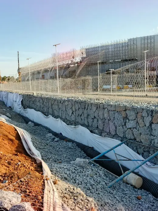 Retaining Structures — Tetrabuild site photograph 2